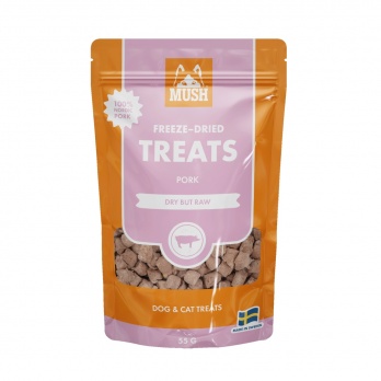 MUSH Freeze-dried treats with pork