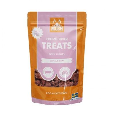 MUSH Freeze-dried treats with