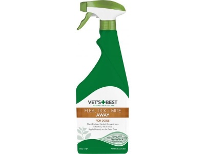 VET'S BEST средство от клещей и блох для собак