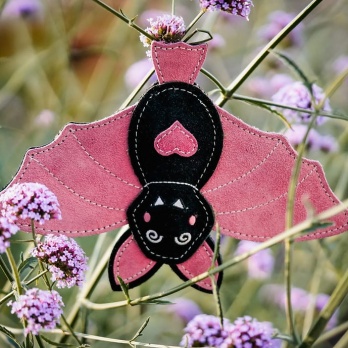 Aurora Paws Halloween Vampire Bat NORA BATTY Small Breed Eco Dog Toy