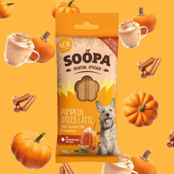 Soopa Dental Sticks Pumpkin Spiced Latte
