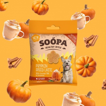 Soopa healthy bits pumpkin spiced latte