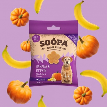 Soopa healthy bits banana & pumpkin