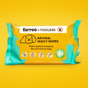 Furree & tickless Insect repellent wipes