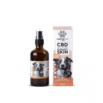 Cannaline for Pets CBD oil for eczematic skin 100ml