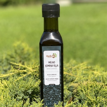 HERB'US BIO Melno Ķimeņu eļļa 100ml