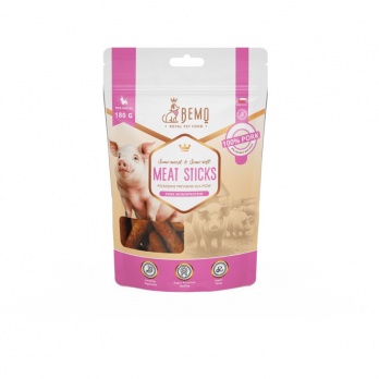 Bemo meat sticks Pork Monoprotein 180g