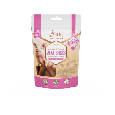 Bemo meat sticks Pork Monoprotein 180g