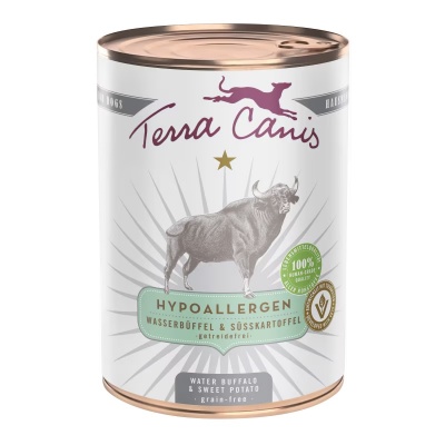 Terra Canis Water buffalo with sweet potato 400g