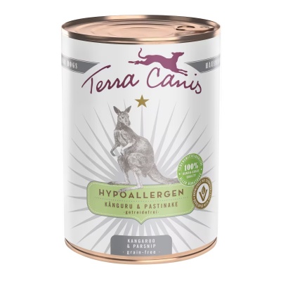 Terra canis Kangaroo with parsnip 400g