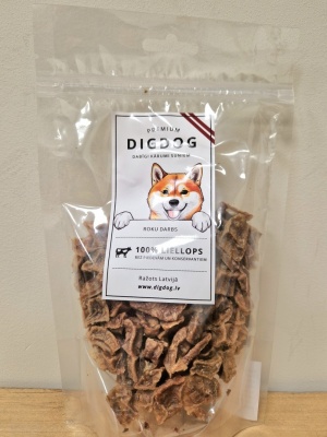 DigDog - Говяжье вымя кубиками 300г