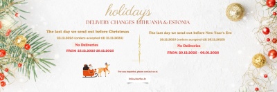 Courier deliveries to the far corners of Latvia, Lithuania and Estonia!