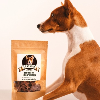 LJ Snacks Liellopu sirdis 50g