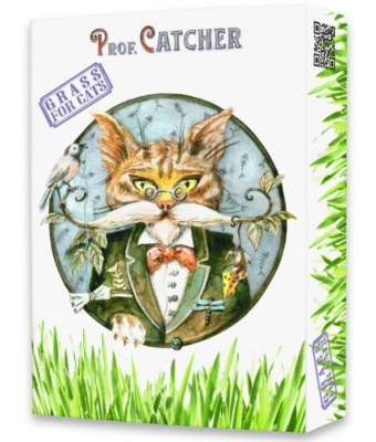 Prof. Catcher Cat — Набор для выращивания травы с поддоном