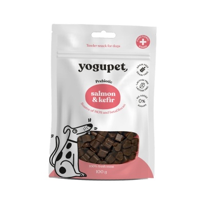 YoguPet Snack Salmon & Kefir 100g