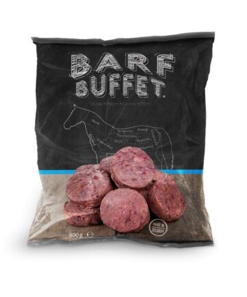 BarfBuffet Zirga gaļas/orgānu burgeri