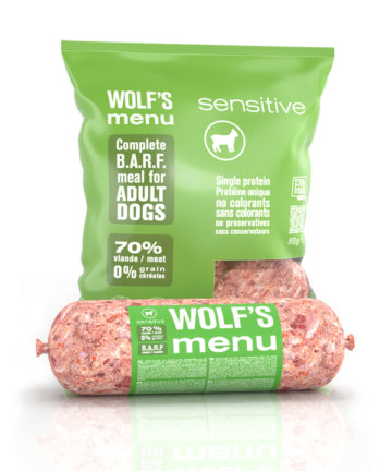 Wolf's menu Sensitive 800g