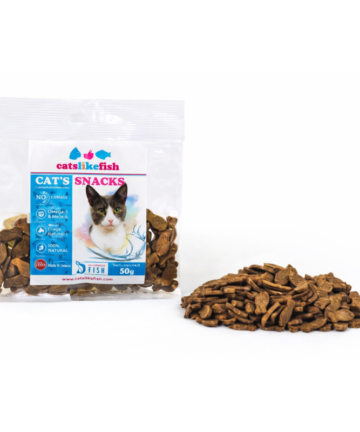 Dogs and Cats like Fish Mini biskvīti kaķiem 50g