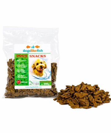 Dogs and Cats like Fish Mini biskvīti suņiem 200g