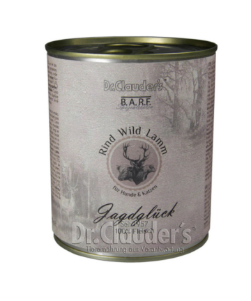 Dr. Clauder's Game/beef/lamb wet food 800g