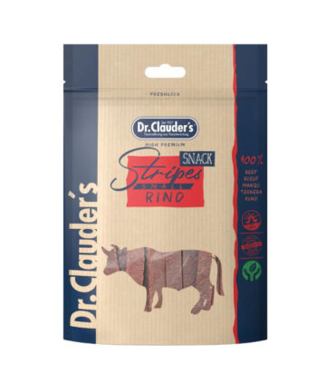 Dr. Clauder's Liellopa filejas strēmeles 80g