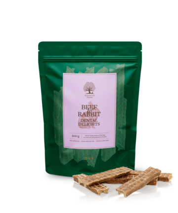 Essential Zobus tīrošās nūjiņas liellops/trusis 200g
