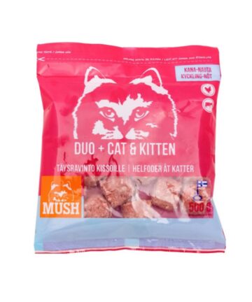 MUSH DUO+ kaķiem un kaķēniem 500g