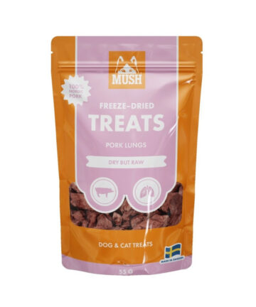 MUSH Treats Liofilizētas cūku plaušas