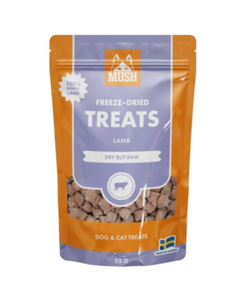 MUSH Treats Liofilizēts jērs