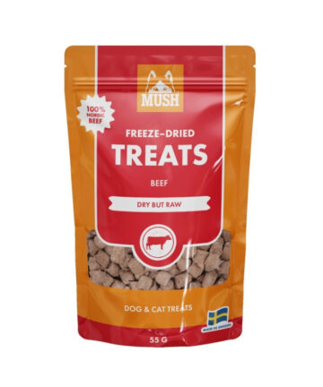 MUSH Treats Liofilizēts liellops