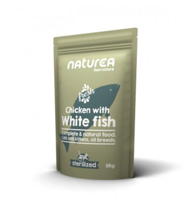 Naturea Cat Chicken with White Fish 85g