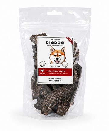 DigDog Полоски из говяжьего сердца 40g