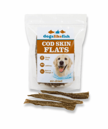 Dogs and Cats like Fish Mencas ādas plāksnes 100g
