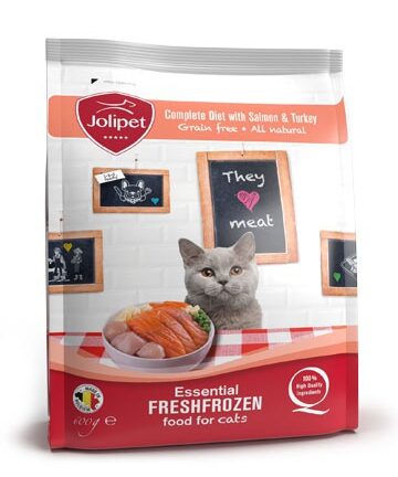 Jolipet Cat С лососем и индейкой