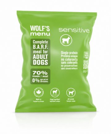 Wolf's menu Sensitive