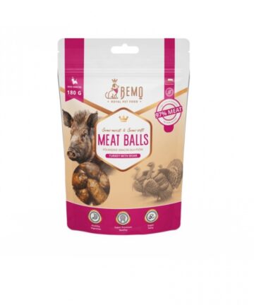 Bemo Gaļas bumbiņas tītars ar mežacūku