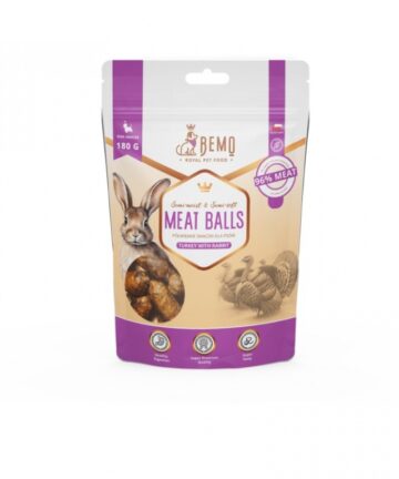 Bemo Gaļas bumbiņas tītars ar trusi