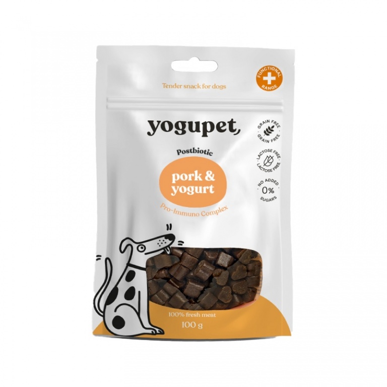 yogupet dog snack pork & yogurt