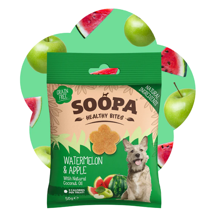 Soopa healthy bites watermelon & apple