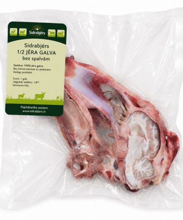 Z/S Sidrabjērs Jēra galva bez spalvas 1/2