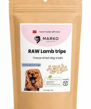Marko Delights Raw lamb tripe