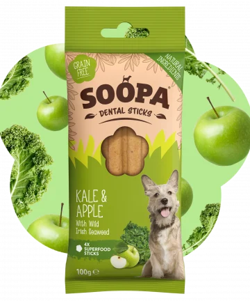 Soopa dental sticks kale & apple