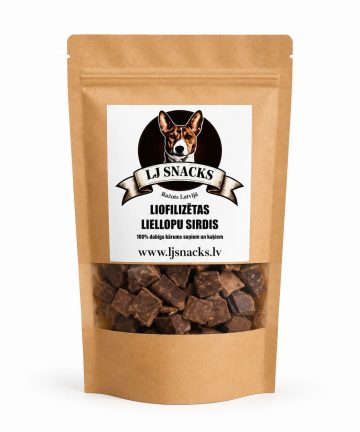 LJ Snacks Liellopu sirdis