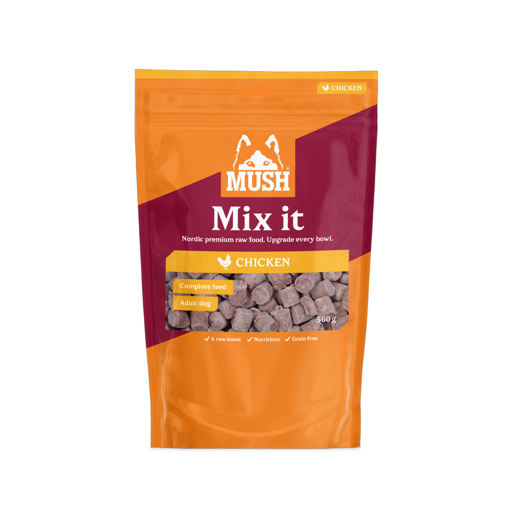 Mush Mix it – Raw Frozen Chicken