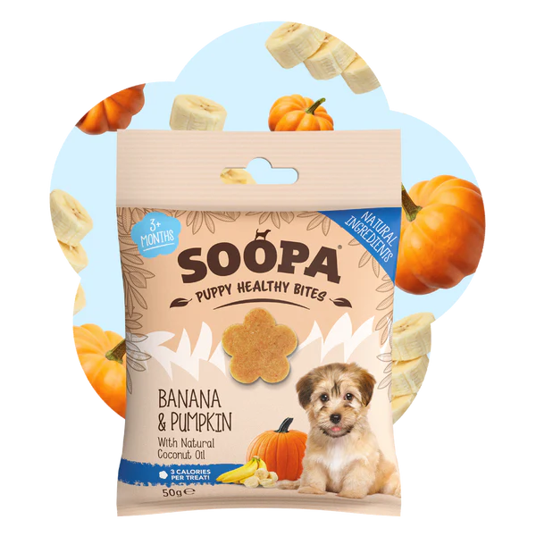 Soopa puppy bits banana & pumpkin