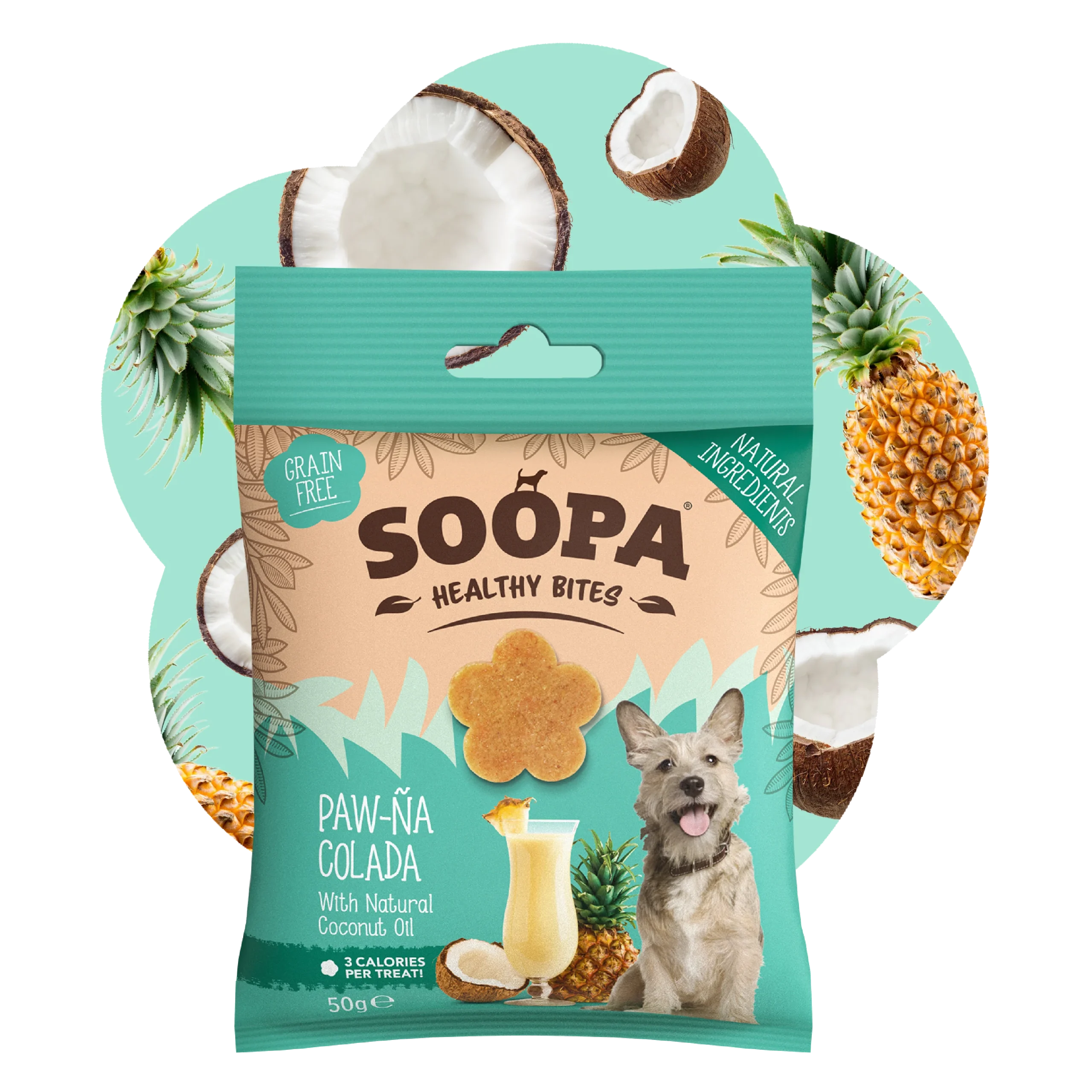 Soopa healthy bits Paw-Na Colada