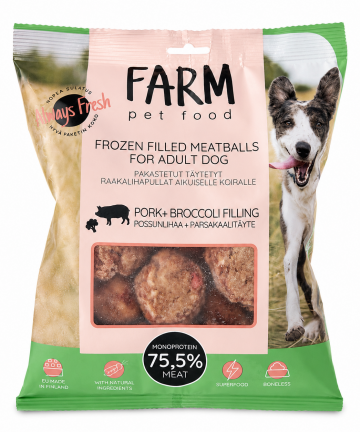 Farm Pet Food Pork with broccoli