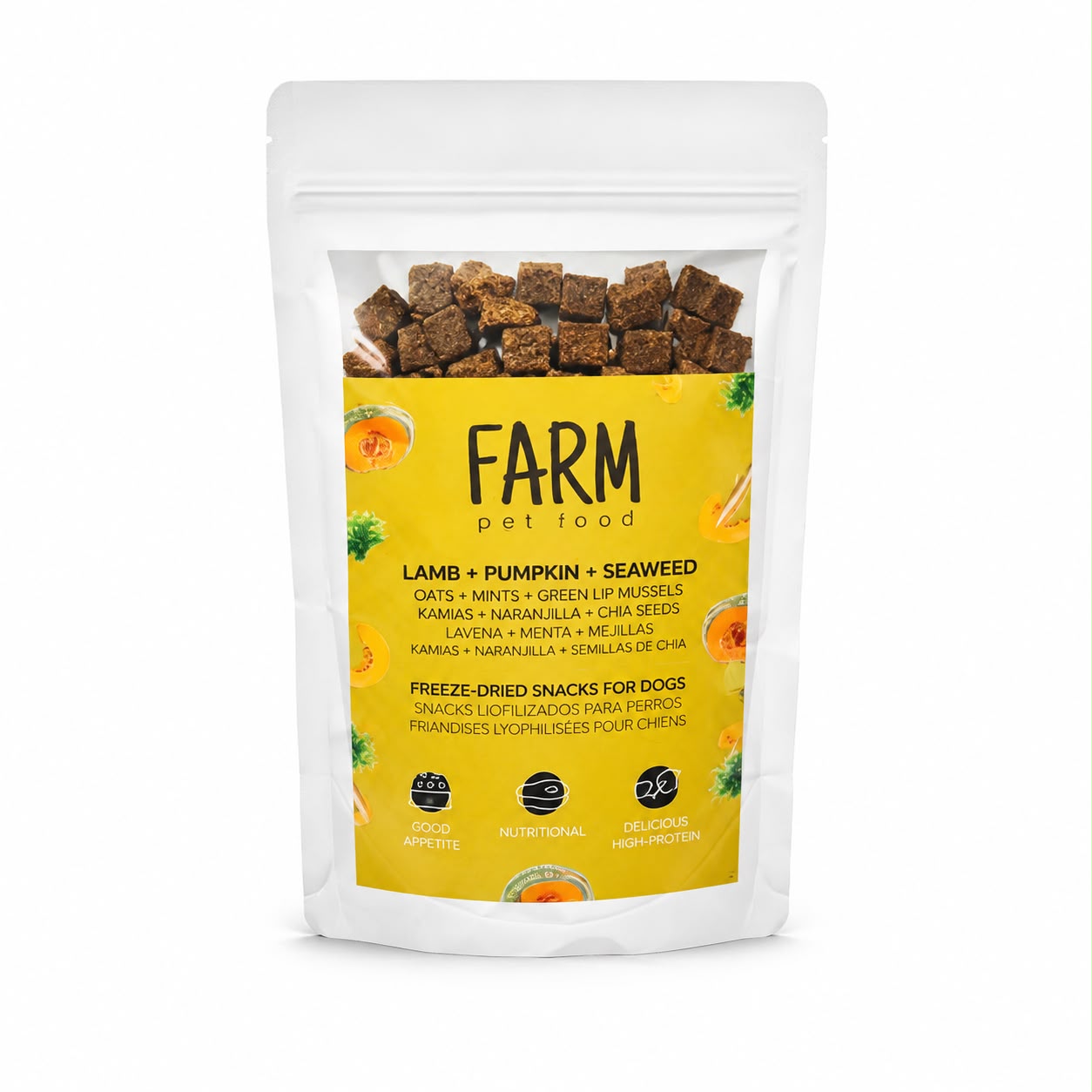 Farm Pet Food F/D Lamb + pumpkin + seaweed