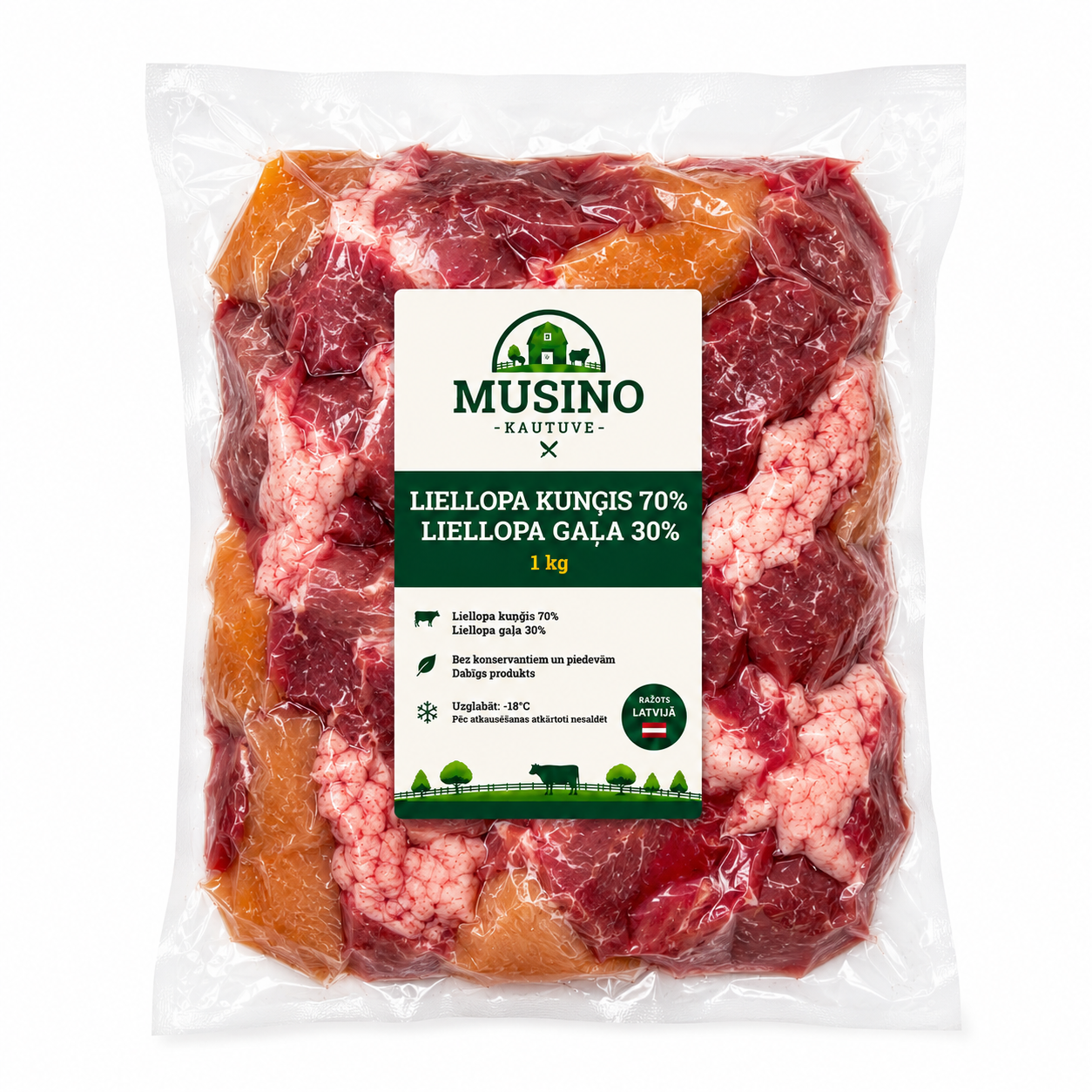 Z/S Musino Liellopa kuņģis/gaļa mix