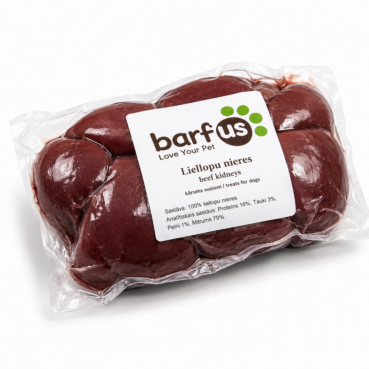 Barfus Liellopa nieres